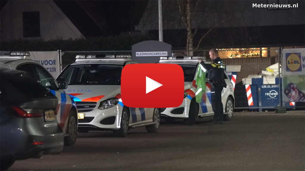 Overval op supermarkt Lidl Meternieuws20211210