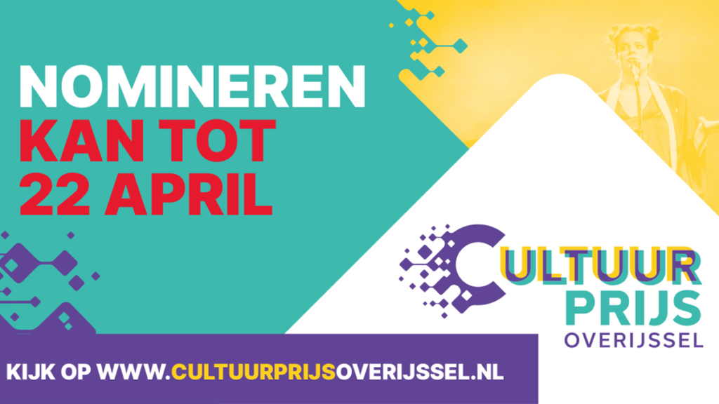 Nomineer jouw favoriet voor de Overijsselse Cultuurprijzen CPO20220414