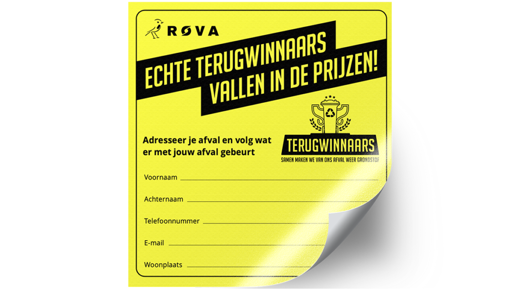 ROVA organiseert winactie; maak kans op mooie prijzen met goed gescheiden PMD ROVA20220519