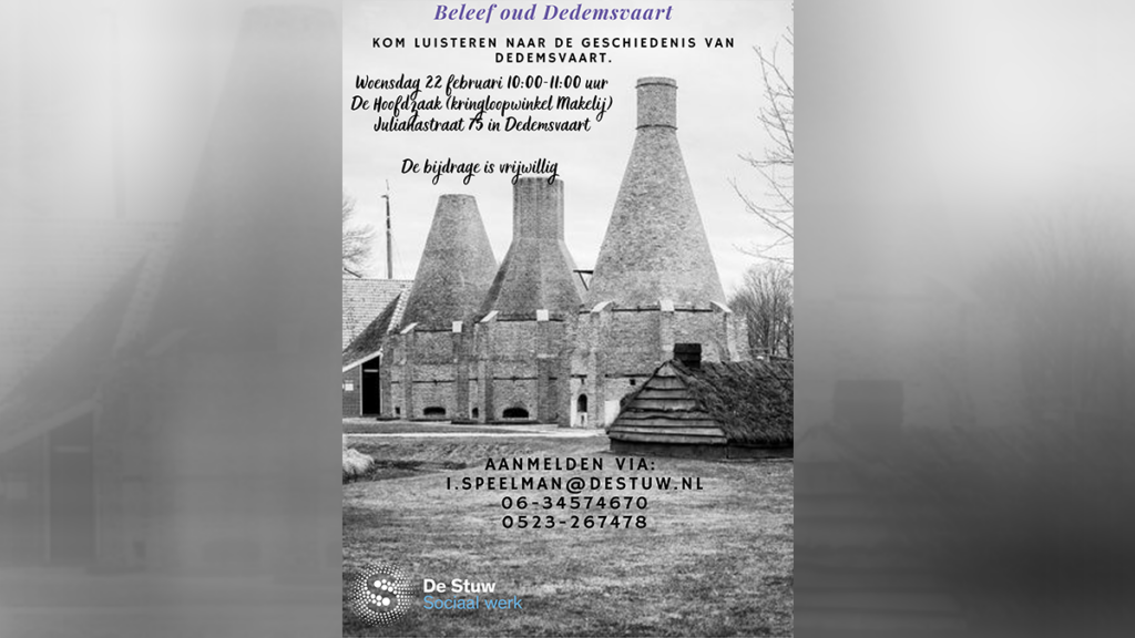 Beleef oud Hardenberg of Dedemsvaart DeStuw20230216