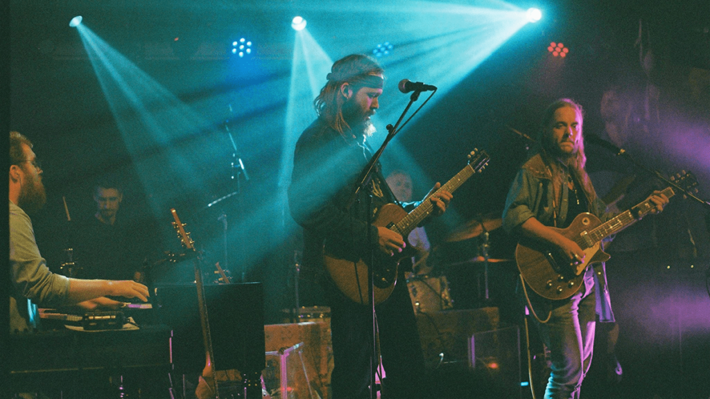 Leif de Leeuw band in de Gashouder Leif de Leeuw band in de Gashouder