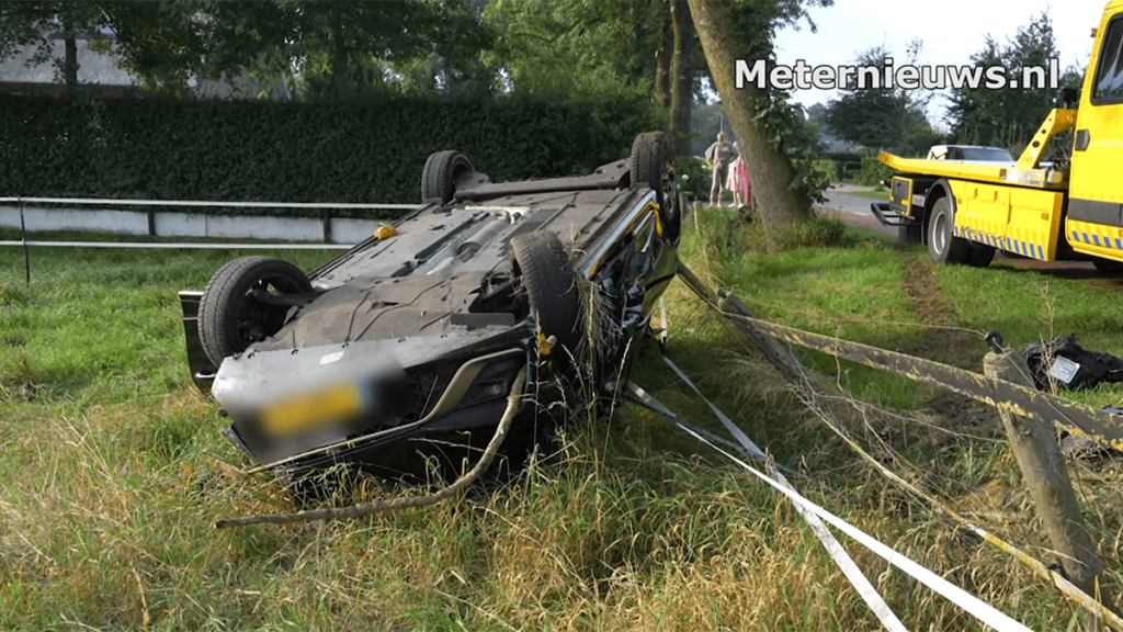 Zware aanrijding in Dedemsvaart
