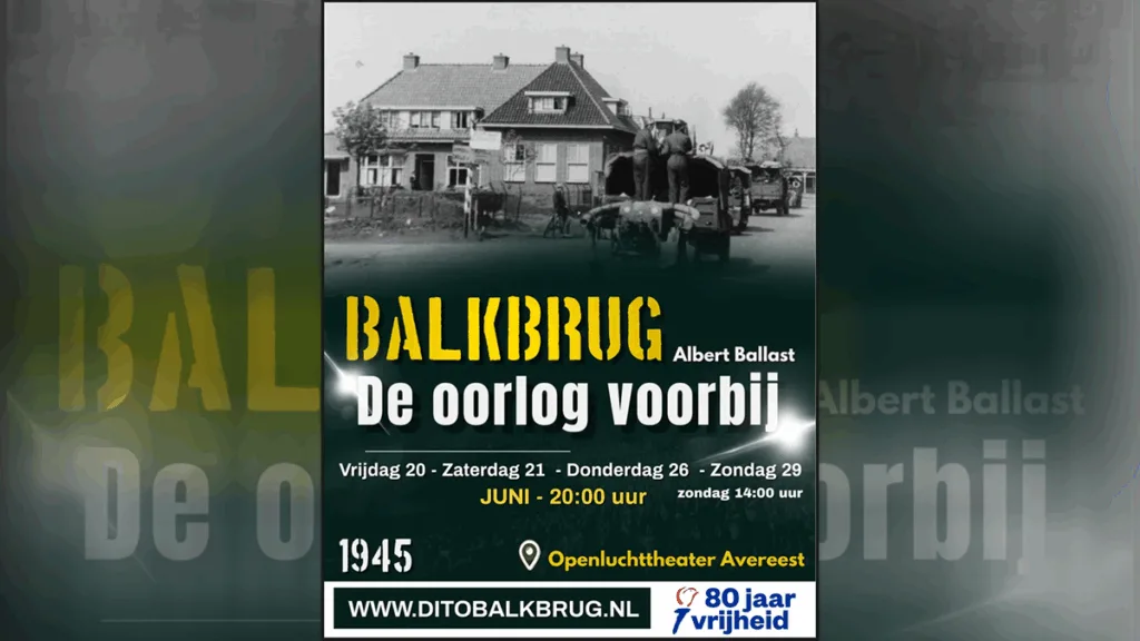 Dito brengt oorlog naar Balkbrug met indrukwekkend openluchtspel Dito brengt oorlog naar Balkbrug met indrukwekkend openluchtspel
