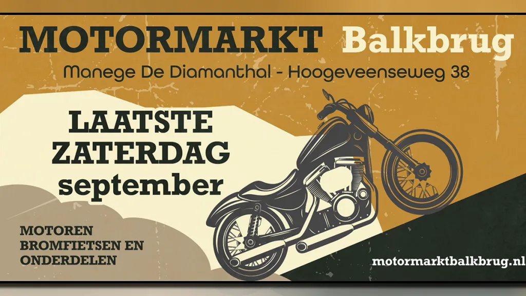 Mekka voor motorliefhebbers: Motormarkt Balkbrug Mekka voor motorliefhebbers: Motormarkt Balkbrug
