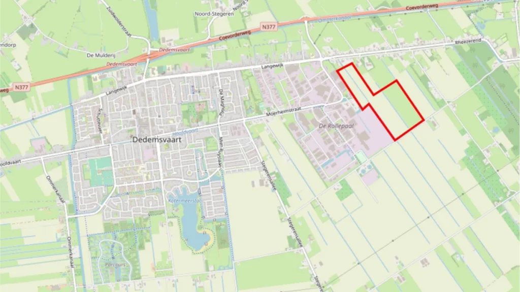 Ontwerpplan uitbreiding Rollepaal ter inzage Ontwerpplan uitbreiding Rollepaal ter inzage