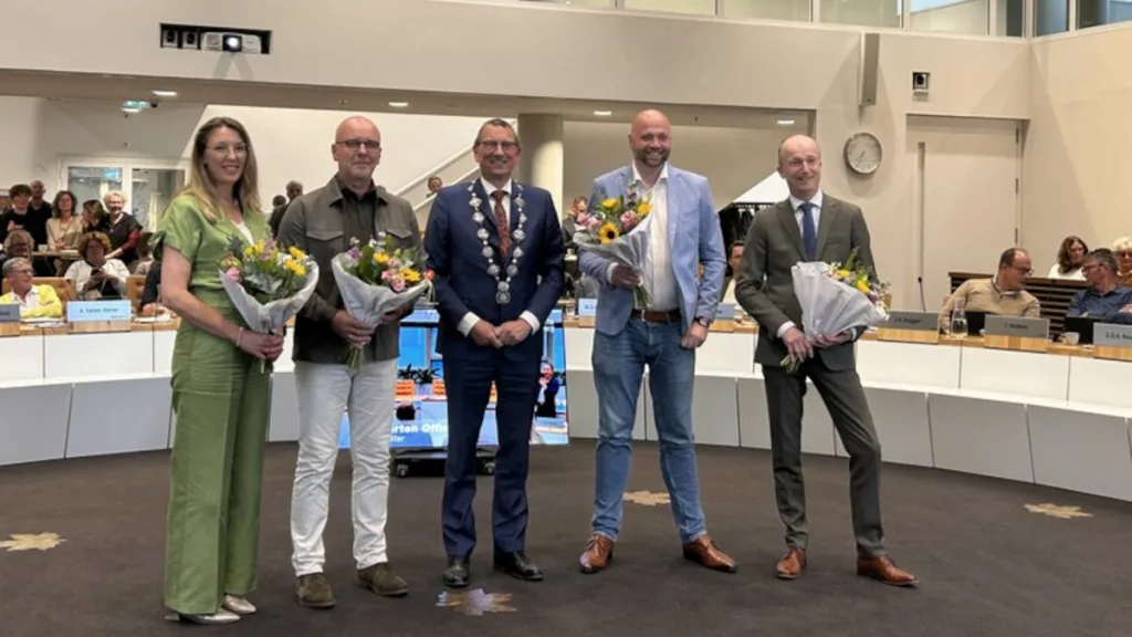 Nieuwe benoemingen voor college en raad in Hardenberg Nieuwe benoemingen voor college en raad in Hardenberg
