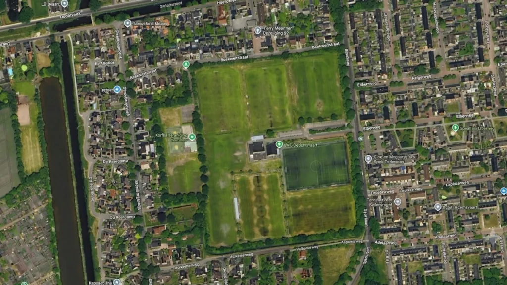 Voorbereiding renovatie sportpark De Boekweit